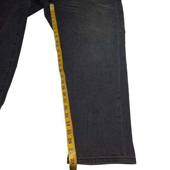 Michael‎ Kors Selma High Rise Ankle Length Skinny Jeans Charcoal 22W - Picture 3 of 12